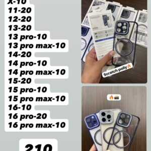 clear case with box packing 210 pcs lot