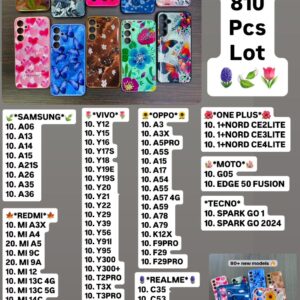 Premium Flower Glosary Case 810 pcs lot