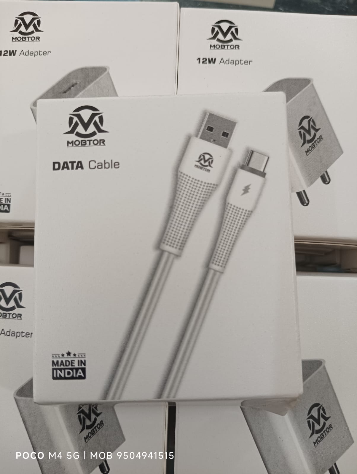 MOBTOR Braided VOOC USB Type C Data Cable