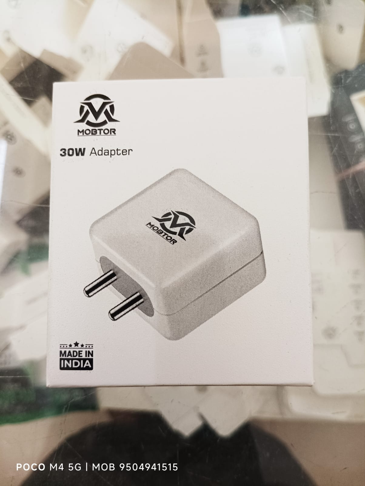 Mobtor 30W Fast Charger Adapter - Made in India