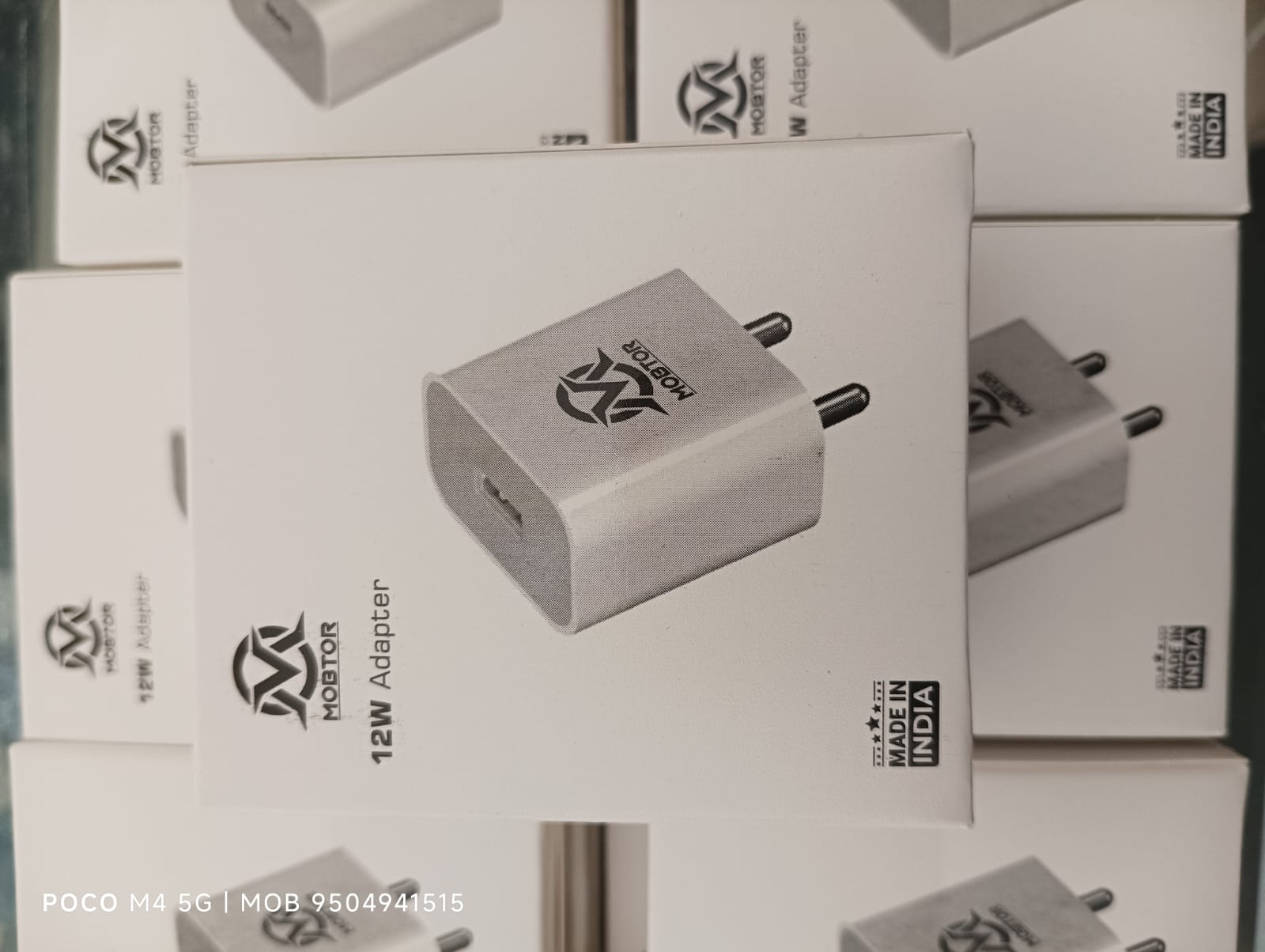 Mobtor 12W Adapter – Fast, Reliable & Made in India